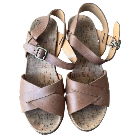 Kork-Ease Ava 2.0 Wedge Platform Sandals Size 8 - Picture 2 of 9